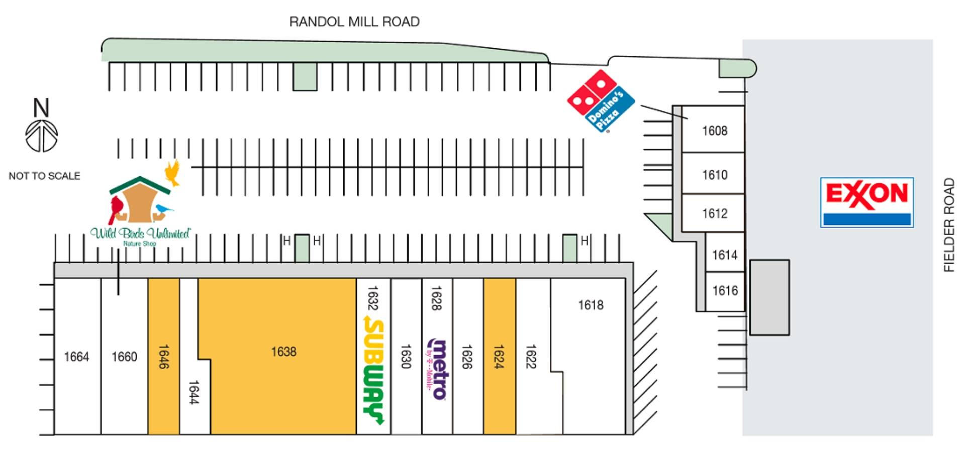 RANDOL MILL WEST MAP